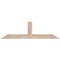 Ekena Millwork Portland Smooth Timber Gable Bracket, Douglas Fir, 48"W x 14"H x 3 1/2"D x 3 1/2"F, 7/12 Pitch GBW048X14X0404POR00SDF - alternate 1